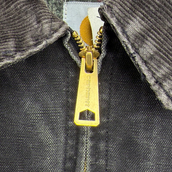 Carhartt Detroit Jacket Blanket Lined Mens 2XL J43 ONX Onyx Black - Picture 11 of 16